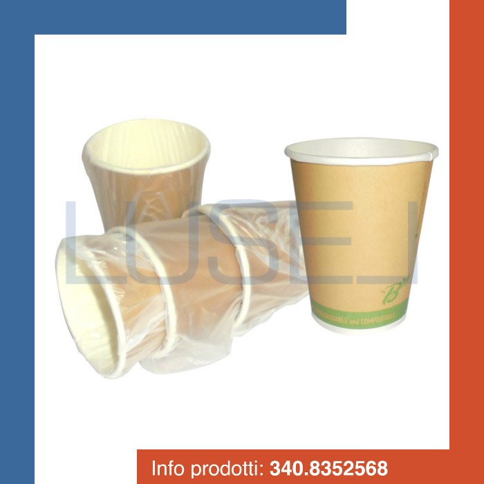 compostabile I Bicchiere monouso Biologico Bianco Non Stampato 250 Pezzi 100 ml 4 oz BIOZOYG Tazza per caffè Espresso monouso I Tazza per Bevande Forniture per Feste Bicchiere biodegradabile 