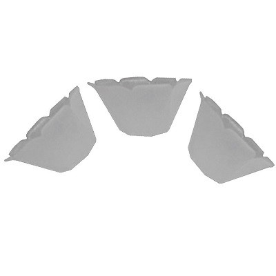 PZ 100 Bicchiere da cc 250 trasparente coppetta in plastica per gelato e yogurt