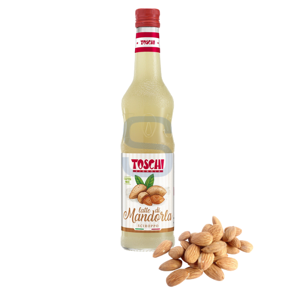 GR 740 Sciroppo al latte di mandorla Toschi almond milk syrup per granite e cocktail in bottiglia
