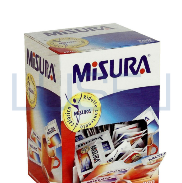 PZ 280 Zucchero dolcificante dietetico Misura in bustina in dispenser