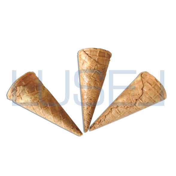 PZ 882 Cialde arrotolate per gelati a forma di punta di cono per coppe gelato e dolci