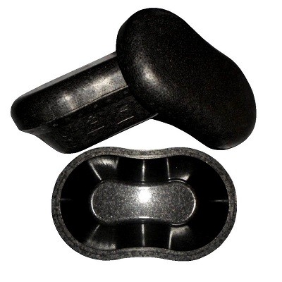 PZ 60 Vaschette per gelato nero black termiche da ml 500 in polistirolo per alimenti con coperchio