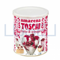 GR 1000 Amarene intere in sciroppo per coppe gelato e dolci