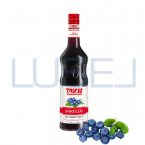 GR 1300 Sciroppo al mirtillo Toschi blueberry syrup per granite e cocktail in bottiglia
