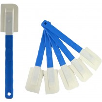 pz 5 spatola per gelato ( lunghezza 31 cm) con manico lungo blu con foro per appendere, resistente ideale per gelaterie, pasticcerie e ristoranti