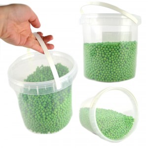 1 kg di cereali mignon ricoperti di cioccolato bianco al gusto pistacchio per decorare dolci, torte, biscotti