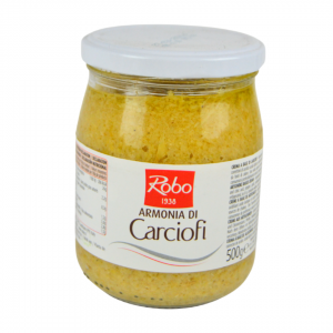gr 500 salsa di armonia di carciofi  in vaso vetro cream per aperitivi e primi piatti
