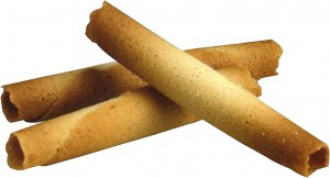 GR 1000 Cialda wafer per gelato a forma di sigaretta ice cream waffle per dolci