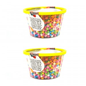 gr 400 di anacini di zucchero palline per dolci, gelati, dessert, biscotti torte