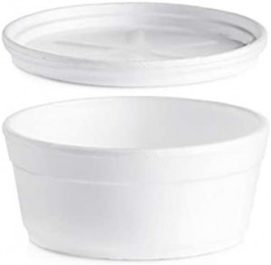 PZ 25 Barattolo termico da 340 cc vaschetta per asporto gelati yogurt e macedonie take away