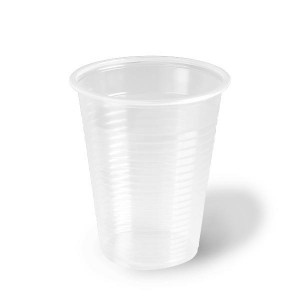 PZ 300 Bicchieri compostabili da cc 200 ecologici trasparenti bicchiere morbido per acqua e bevande