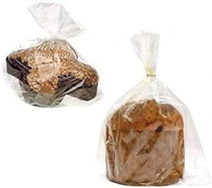 PZ 100 Sacchetti plp cm 40 x 50 per confezionare pandoro e panettone, busta per alimenti