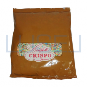 KG 1 Codetta di zucchero colorata in scagliette granella di zucchero multicolore