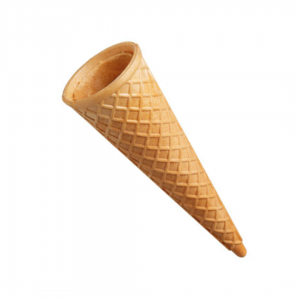 Pz 336 Cono wafer piccolo in cialda stampata, cono per gelato