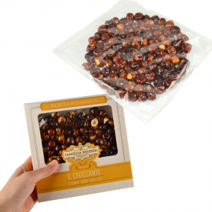 pz 1 disco (160 gr) di croccante alla nocciola il croccante come una volta famiglia desideri dolci, biscotti, gelaterie, pasticcerie