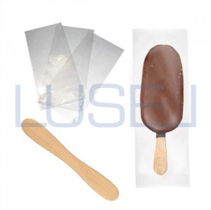 Kit Promozionale pz1000 bustine in PLP trasparente + 1000 Stecco per gelato con punta ad elica