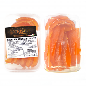 gr 900 scorze di arancio candite per decorare dolci,panettoni,cassate e gelati